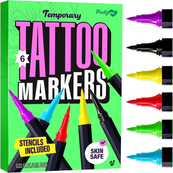 Pretty Me Temporary Tattoo Markers