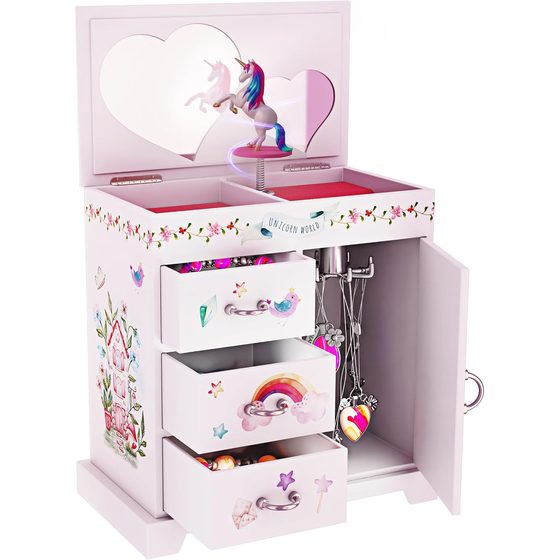 Pretty Me Unicorn Musical Jewelry Box